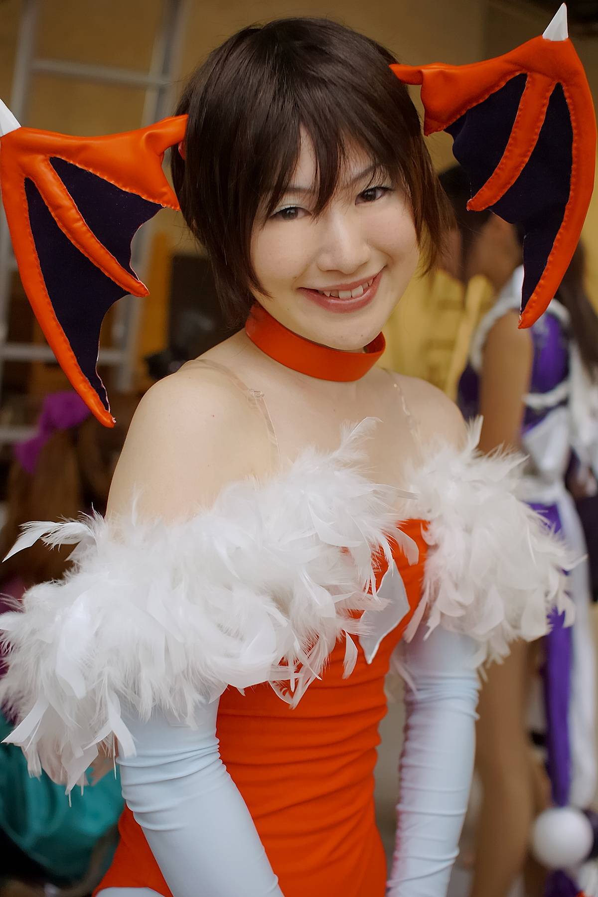 [Cosplay] 2013.04.08 Hot Lilith and Morrigan sexy Cosplay